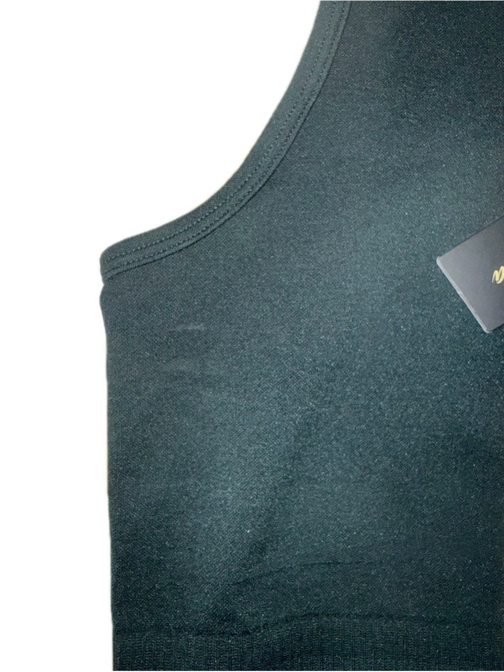 YoungLA W4273 Motion Seamless Tank Carbon Green Medium NWT - Picture 4 of 5